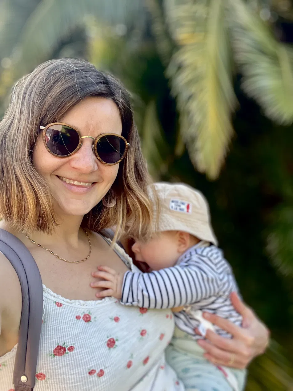Marijana with her daughter